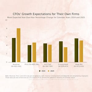 CFO's Growth Expectations for Their Own Firms